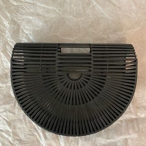 Cute black chopstick bag, like brand new.